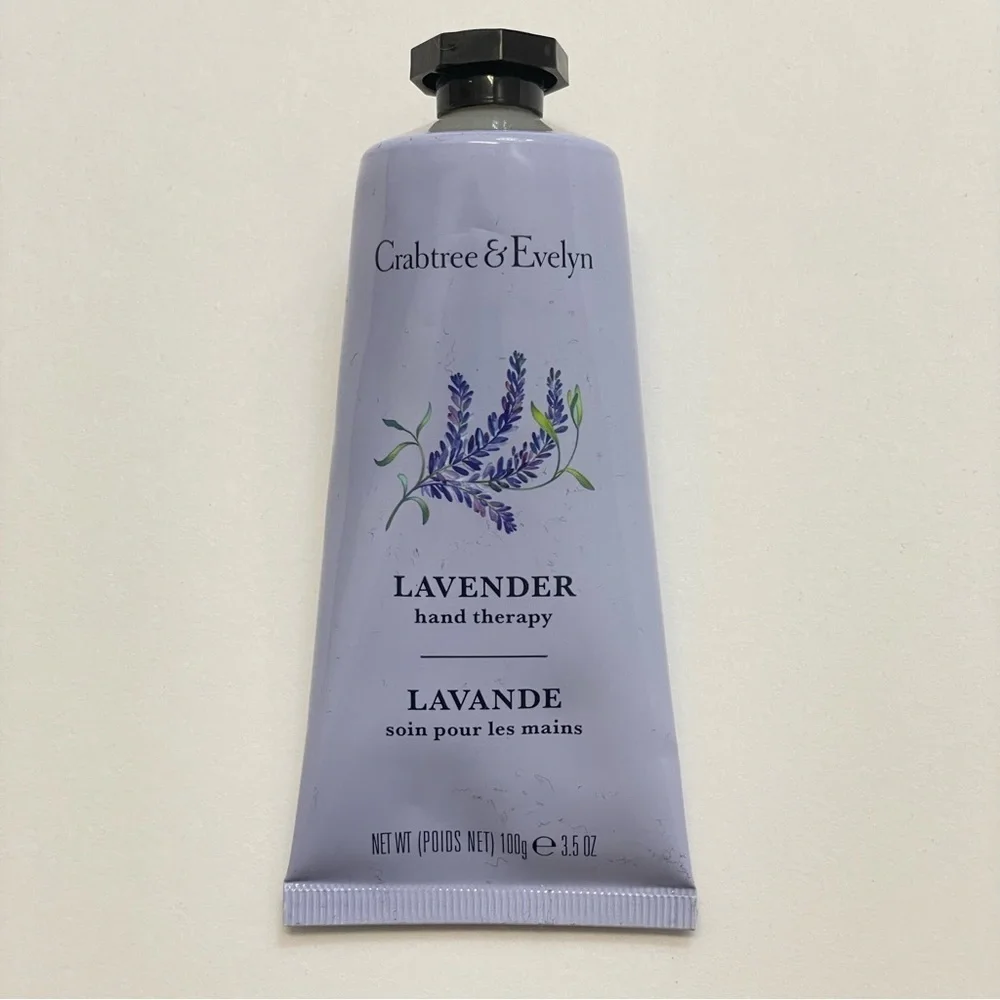 Crabtree & Evelyn Lavender Hand Therapy Cream Lotion 3.5 oz